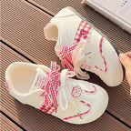 Damen Sneakers mit verspieltem Karomuster und dekorativen Schleifen