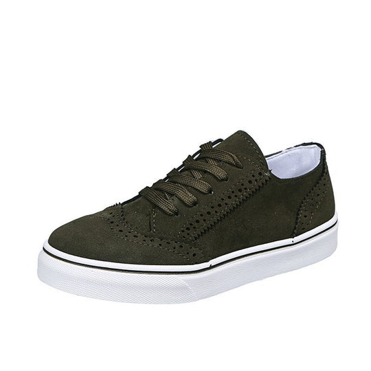 Damen lässige Sneaker mit edlen Perforationen R&B