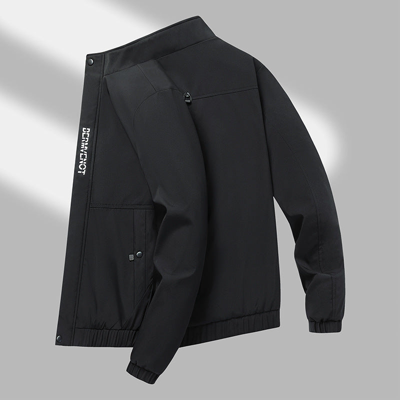 Damen leichte Funktionsjacke mit praktischen Taschen und elastischen Bündchen