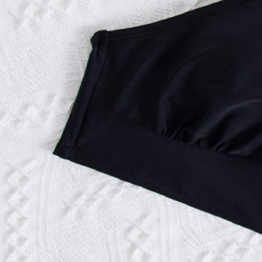 Damen Triangel-Bikinioberteil mit voluminösen Rüschendetails R&B