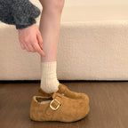 Damen Clogs mit weich gepolstertem Innenfutter und verstellbarem Riemen R&B