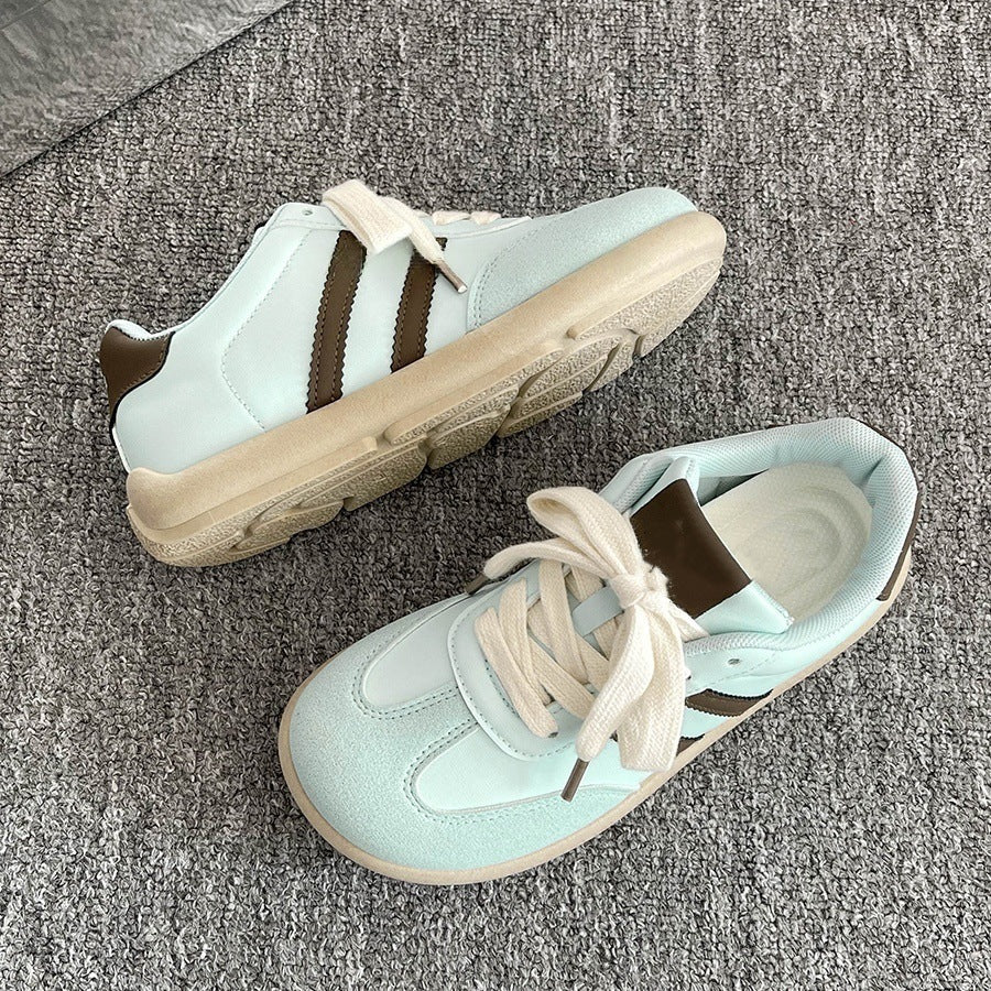 Damen modische Sneaker mit sportlichem Design und bequemer Dämpfung