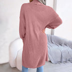 R&B | Einfarbige Strickjacke für Elegante Outfits