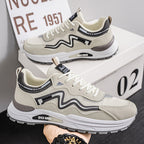 Damen Trendige Sneaker mit atmungsaktivem Mesh-Obermaterial und stoßdämpfender Sohle R&B