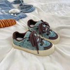 Damen Sportliche Sneaker im lässigen Karomuster mit modernem Design