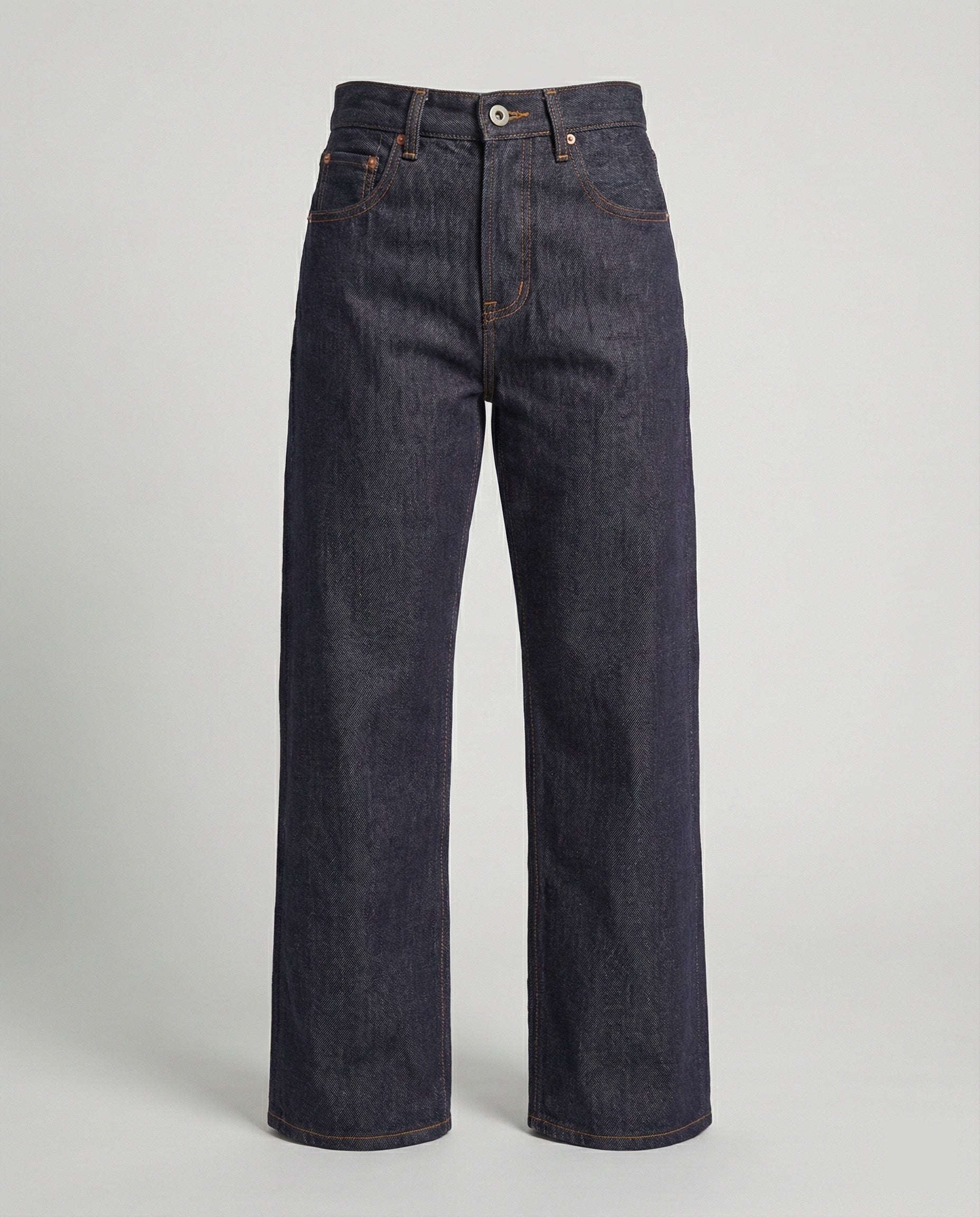 Freizeitkleidung Damen Weite Jeans High Waist