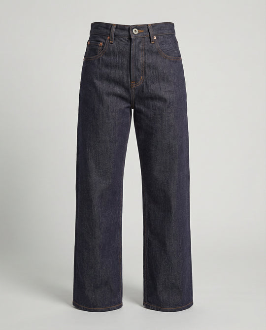 Freizeitkleidung Damen Weite Jeans High Waist