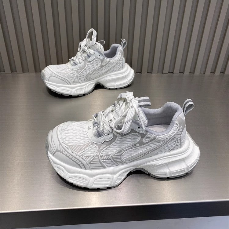 Damen Laufkomfort Sneakers mit atmungsaktiver Netzstruktur und dämpfendem Sohlenprofil R&B
