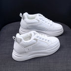 Damen komfortable High-Top Sneakers mit dämpfender Sohle und weichem Innenfutter R&B