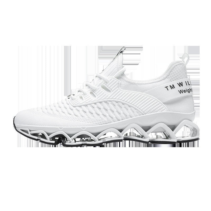 Damen Sportliche Dämpfungs-Sneaker mit atmungsaktivem Obermaterial