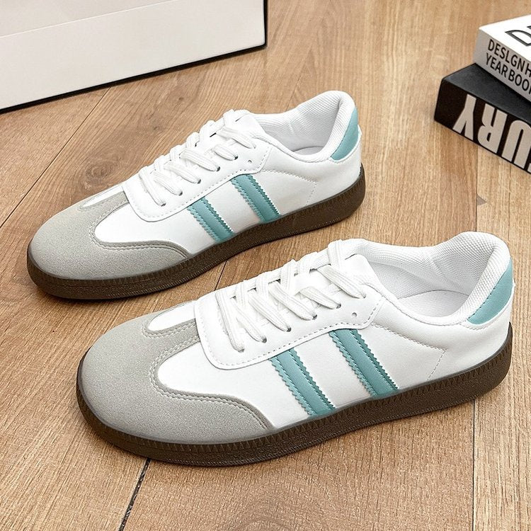 Damen Sportliche Sneakers im Retro-Stil mit strapazierfähigem Obermaterial und rutschfester Sohle R&B