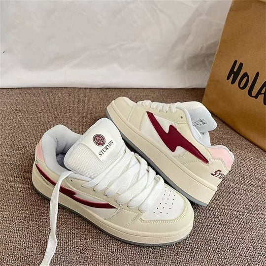 Damen Sneakers im sportlich-eleganten Design mit atmungsaktivem Obermaterial R&B