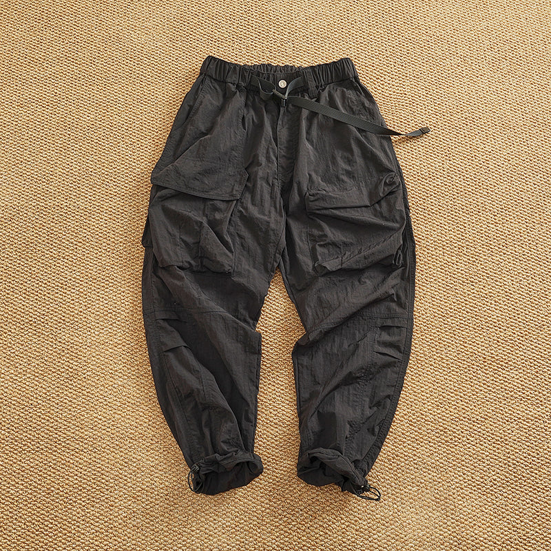 Damen Cargo-Hose mit elastischem Bund und multifunktionalen Taschen R&B