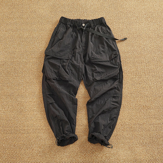 Damen Cargo-Hose mit elastischem Bund und multifunktionalen Taschen R&B