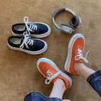 Damen Casual Sneakers im Vintage-Stil mit robustem Gummiboden und atmungsaktivem Canvas-Obermaterial R&B