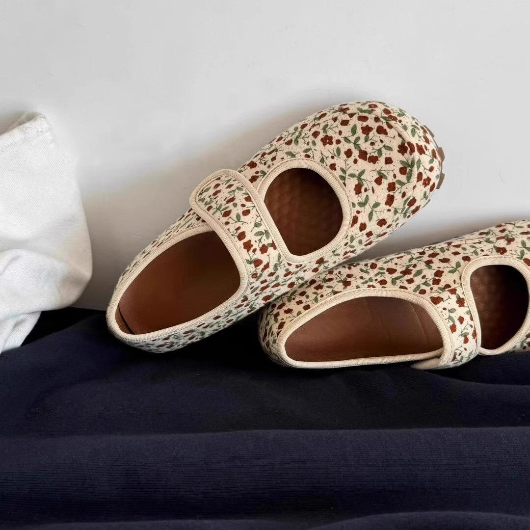 Damen Bequeme Hausschuhe mit elastischem Riemen und strapazierfähiger Sohle R&B