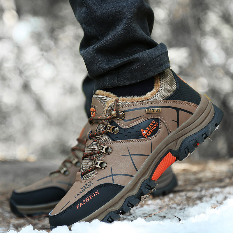 Herren Multifunktionale Outdoor-Schuhe mit rutschfester Sohle und isolierender Innenausstattung R&B