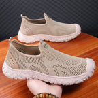 Damen Leichte und atmungsaktive Freizeitschuhe mit elastischem Einstieg R&B