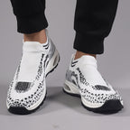 Damen Sportliche Sneakers mit elastischem Obermaterial und rutschfester Sohle