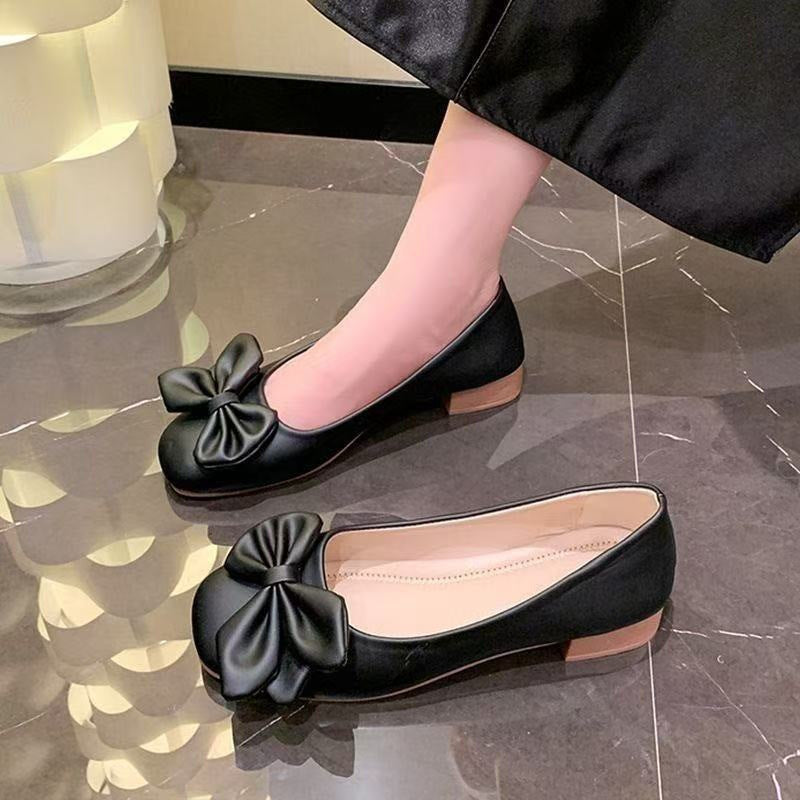 Damen Ballerinas mit eleganter Schleifenverzierung R&B