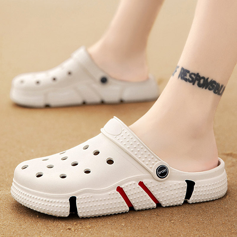 Damen Komfortable und atmungsaktive Clogs mit rutschfester Sohle R&B