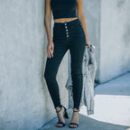 Damen Hochgesetzte Jeanshose im modernen Skinny Fit R&B