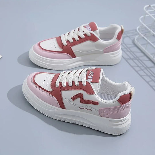 Damen Sportliche Freizeitschuhe mit Plateau und modischen Akzenten R&B