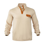 Herren modisches Sweatshirt mit Kragen details R&B