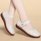 Damen Elegante Ballerinas mit komfortablem Klettverschluss