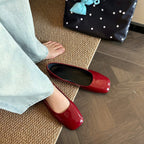 Damen Ballerinas mit eleganter Punktenmusterung und bequemer Innensohle R&B