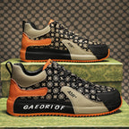 Damen Sneakers mit floralem Design und stoßdämpfendem Komfort