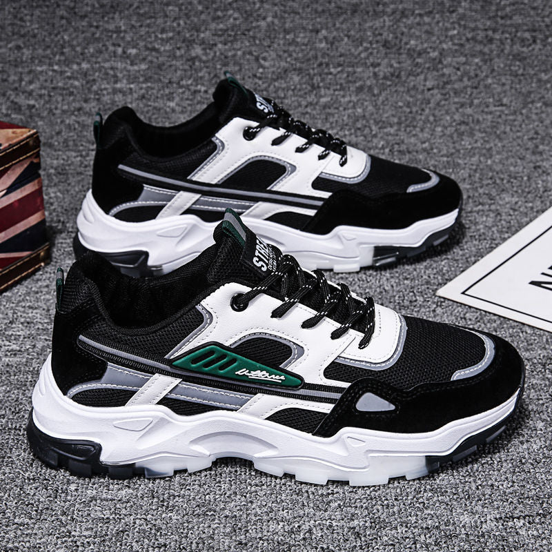 Damen Sportliche Sneakers mit atmungsaktiver Mesh-Oberfläche und dämpfender Sohle R&B