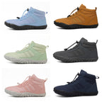 Damen Hohe Outdoor-Wanderschuhe mit rutschfester Sohle und atmungsaktivem Obermaterial