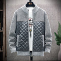 Herren gesteppte Freizeitjacke mit strukturiertem Obermaterial R&B