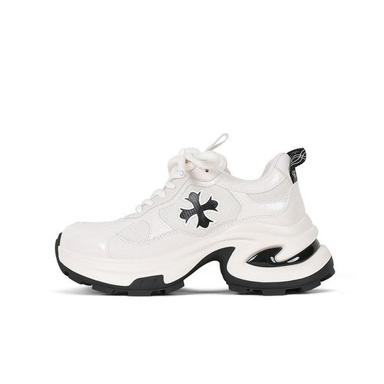 Damen Sportliche Chunky Sneakers mit atmungsaktiver Mesh-Oberfläche R&B