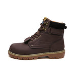 Damen robuste Schnürstiefel mit wasserdichtem Obermaterial