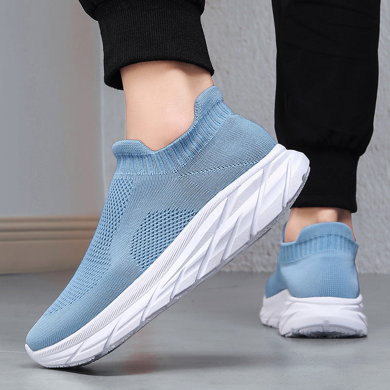 Damen Atmungsaktive Strick-Sneaker mit flexiblem Sockendesign R&B
