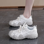Damen Sportliche Sneakers mit atmungsaktivem Obermaterial und robustem Profil R&B