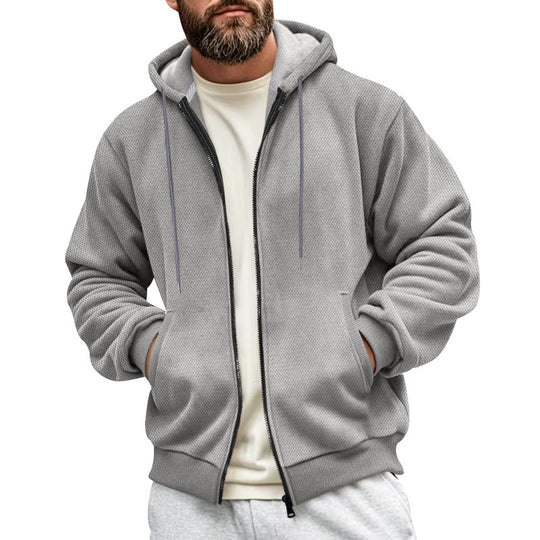 Herren Kapuzenpullover mit innovativem Material und praktischen Taschen R&B