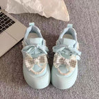Damen Sneakers mit verspieltem Rüschendesign und hochwertigen Details R&B