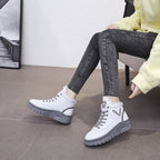 Damen Hohe Winterstiefel mit kuscheligem Innenfutter und robustem Sohlenprofil R&B