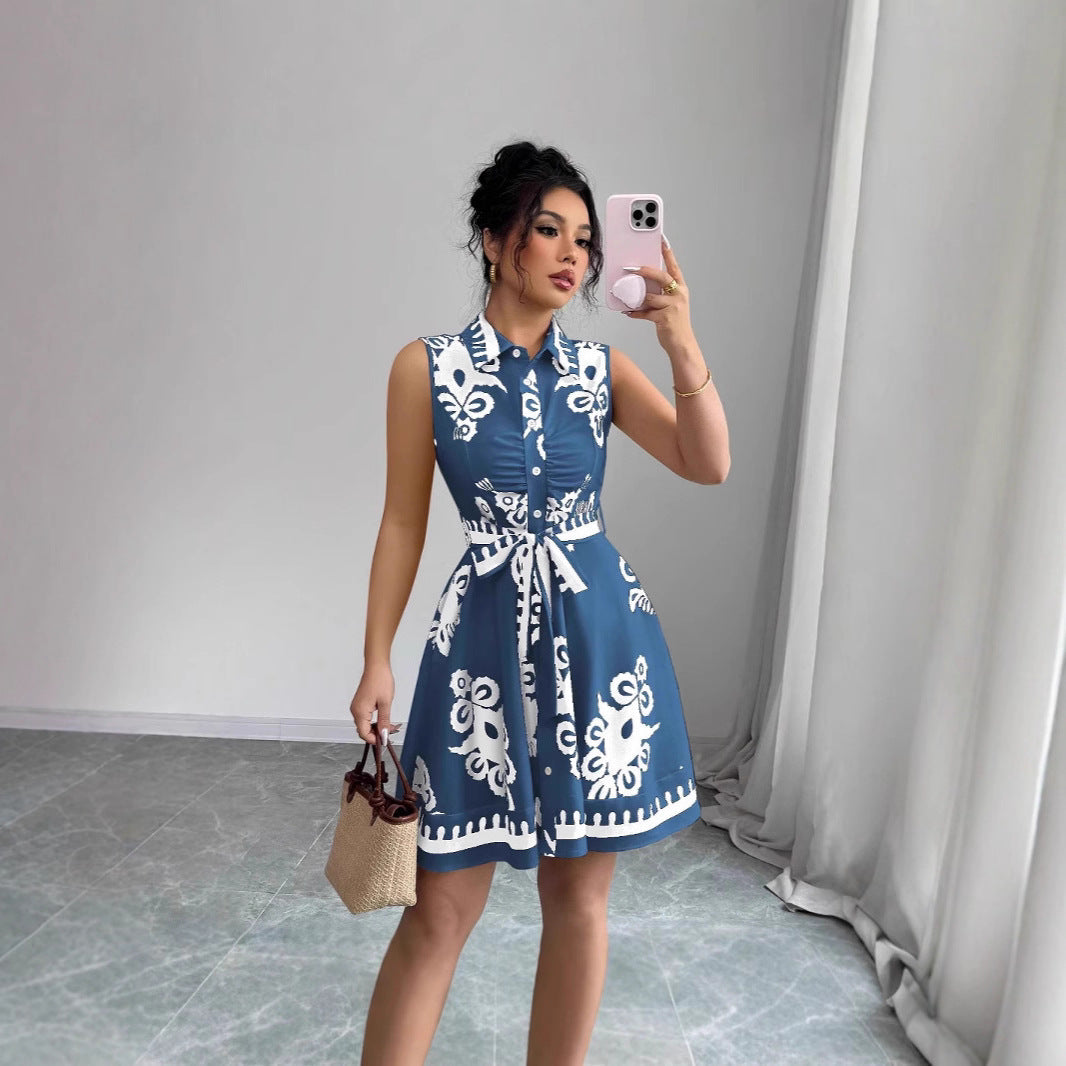 Damen Sommerkleid mit tailliertem Schnitt R&B