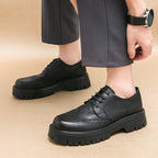 Damen Elegante Schnürschuhe mit robustem Profil und atmungsaktivem Obermaterial