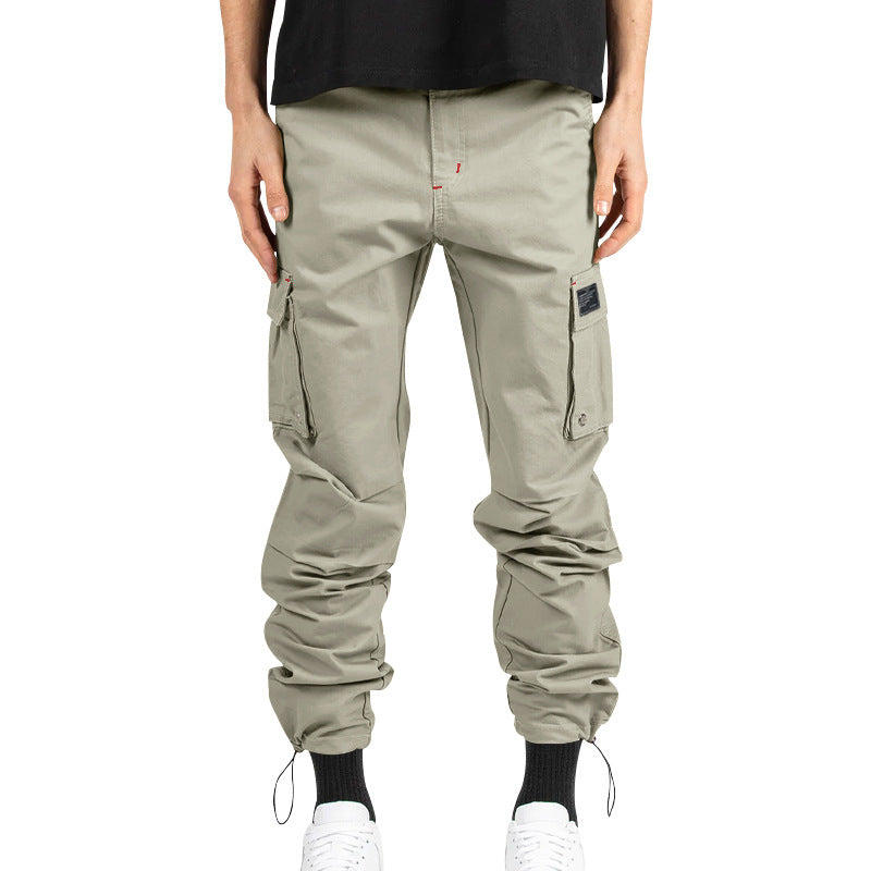 Herren Cargo-Hose mit praktischen Seitentaschen und verstellbarem Kordelzug R&B