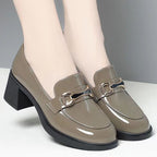 Damen Elegante und bequeme Pumps mit modischem Schnallen-Design R&B
