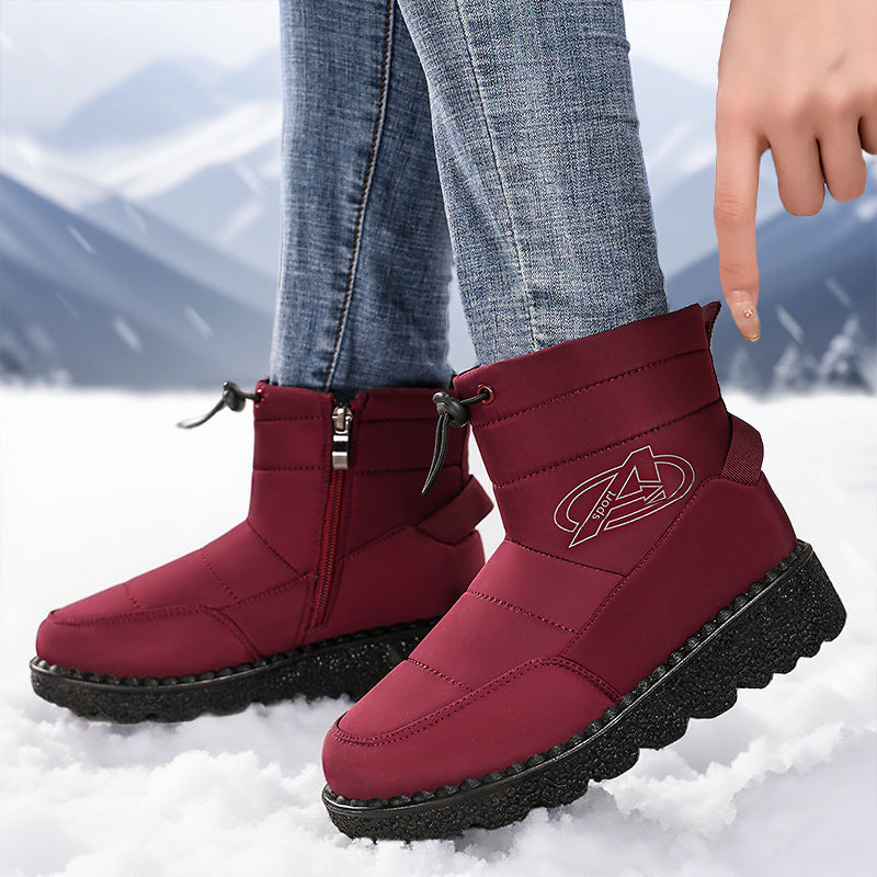 Damen Winteroptik Stiefeletten mit rutschfester Sohle R&B