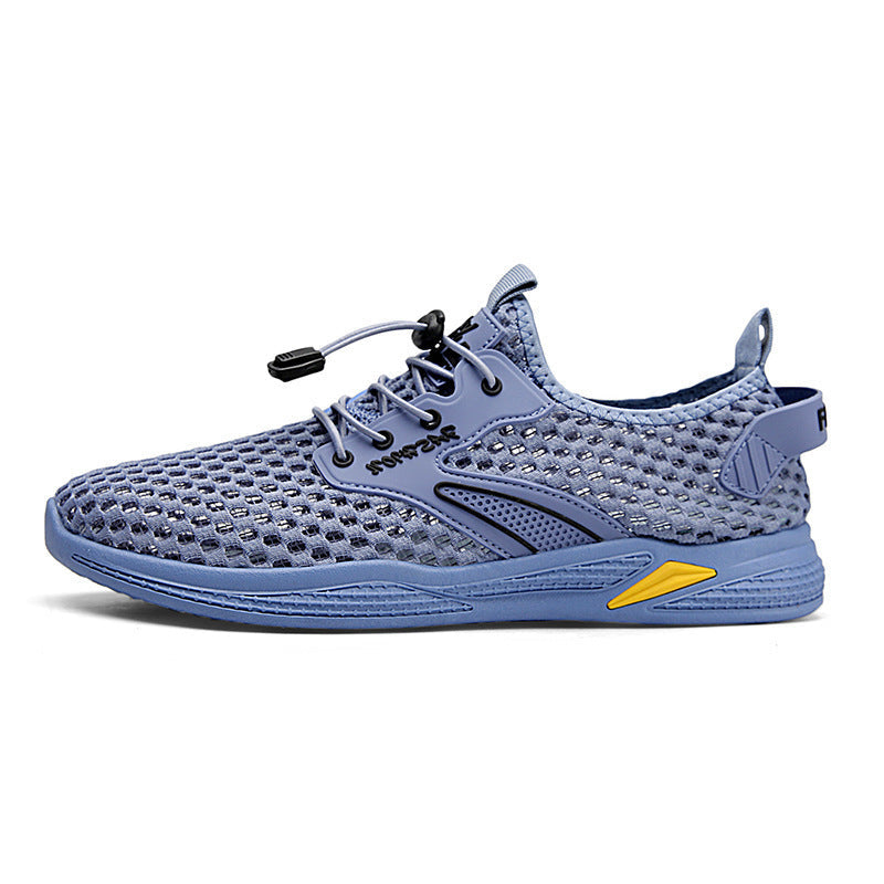 Damen Atmungsaktive Fitness-Sneaker mit flexiblem Schnellschnürsystem