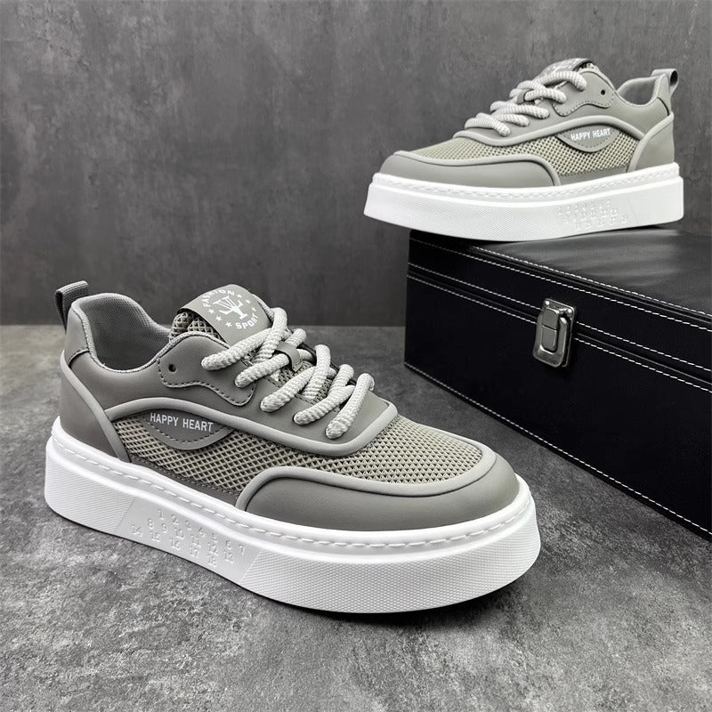 Damen Sportliche Sneakers mit atmungsaktiver Netzoberfläche und rutschfester Sohle R&B