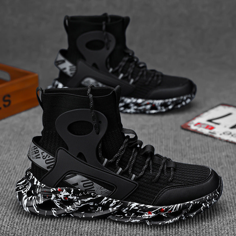 Damen Sportliche High-Top Sneakers mit innovativem Traktionsdesign R&B