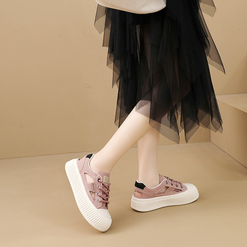 Damen Sportliche Sneaker mit atmungsaktiver Mesh-Oberfläche und flexiblem Design R&B